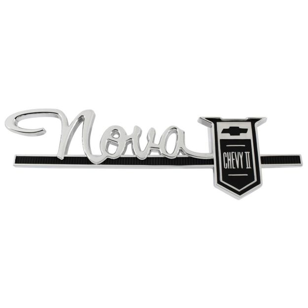 Picture of 1963 Nova Rear Quarter and 1964 Nova Front Fender Emblem, Sold as a Pair