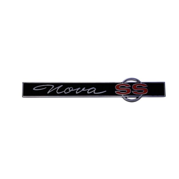 Picture of 1965 Nova Trunk Lid Emblem, “Nova SS”, Sold as Each
