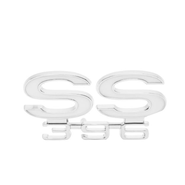 Picture of 1966 Chevelle Rear Panel Emblem, “SS 396”, Sold as Each