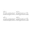 Picture of 1966 Chevelle Rear Quarter Emblem, “Super Sport”, Sold as a Pair