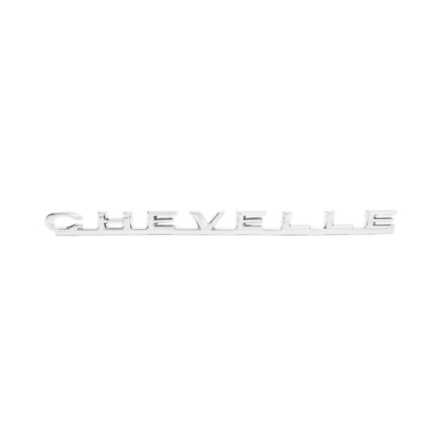 Picture of 1967 Chevelle Hood Emblem, “Chevelle”, Sold as Each