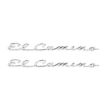 Picture of 1959 El Camino Front Fender Emblem, “El Camino”, Sold as a Pair