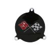 Picture of 1965-1966 Corvette Spinner Emblem, Black Upper Left Hand, Sold as Each