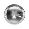 Picture of 1958-1960 Corvette Front 1958-1961 Rear Emblem Backplate, Silver, Sold as Each