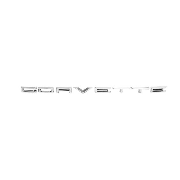 Picture of 1961-1962 Corvette Front Letters, “CORVETTE”, without Studs, Sold as a Set