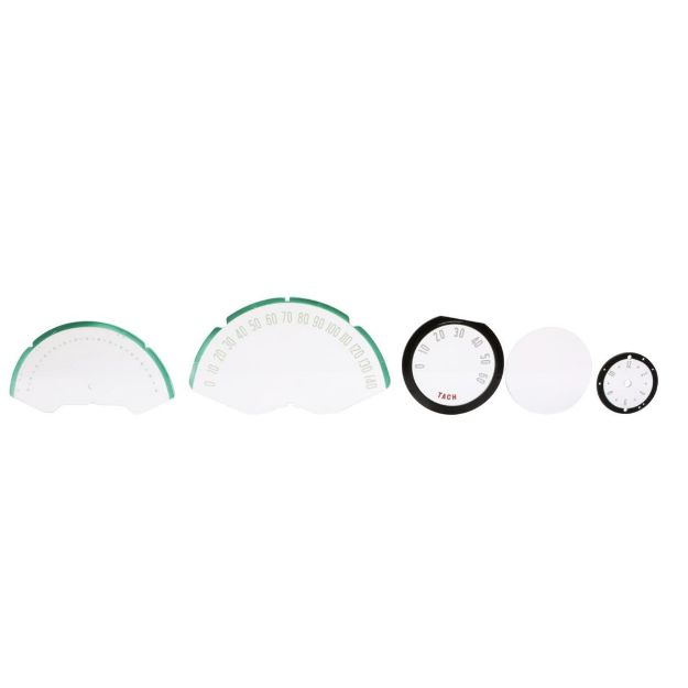 Picture of 1955-1957 Corvette Instrument Lens Set