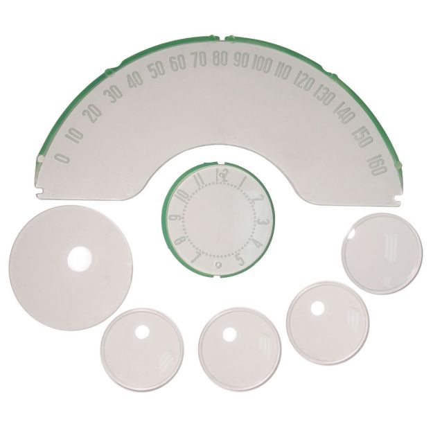 Picture of 1959-1962 Corvette Instrument Lens Set