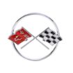 Picture of 1962 Corvette Nose Emblem, without studs, Sold as Each
