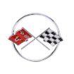Picture of 1962 Corvette Nose Emblem, without studs, Sold as Each