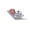 Picture of 1963 Late Corvette 1966 Front Fender X-Flag Emblem, Sold as a Pair