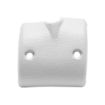 Picture of 1967 Corvette Rear View Mirror Bracket Cover, White, Sold as Each