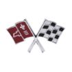 Picture of 1966 Corvette Front X-Flag Emblem, Sold as Each
