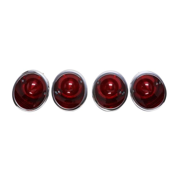 Picture of 1963-1967 Corvette Tail Light Assembly, Set of 4