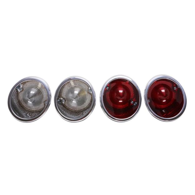 Picture of 1964-1966 Corvette Tail Light/Back-Up Light Assembly, Set of 4