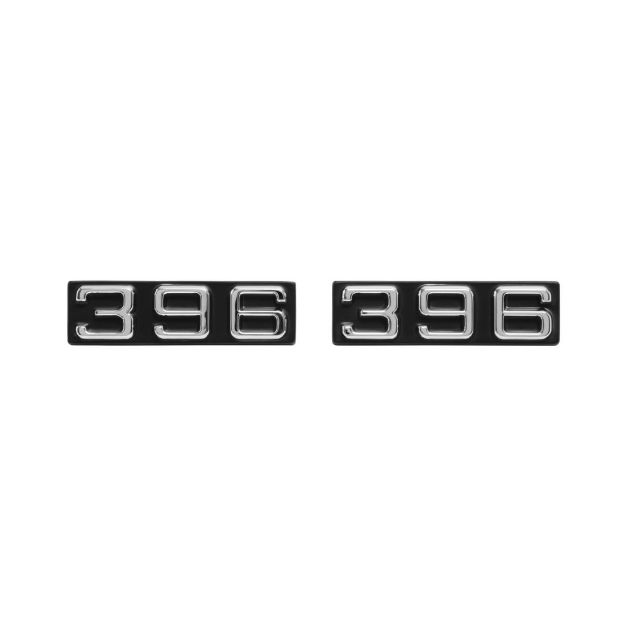 Picture of 1970-1972 Camaro Front Fender Emblem, “396”, Sold as a Pair