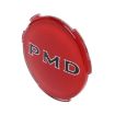 Picture of Pontiac Wheel Cover 2-7/16" Diameter W/Red Background "PMD" Emblem, Each
