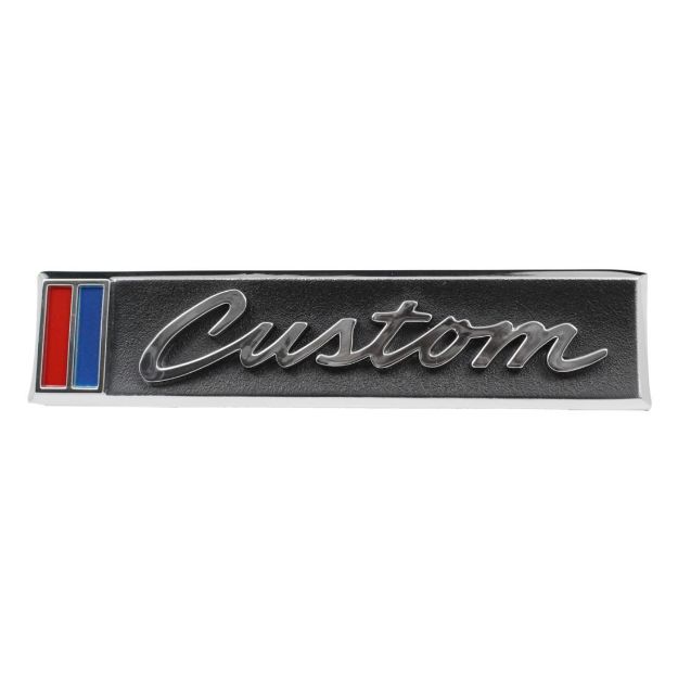 Picture of 1967-1968 Chevrolet and GMC Truck Door Emblem, “Custom”, Sold as a Pair