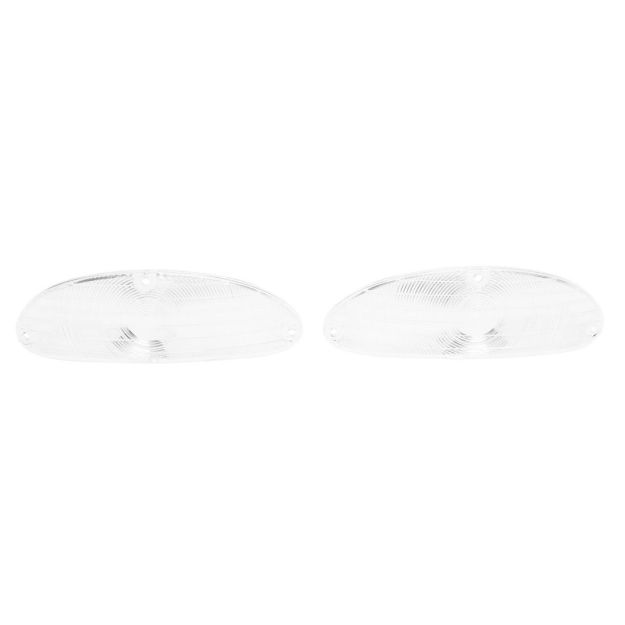 Picture of 1955 Full-Size Chevrolet Clear Parking Light Lens, Sold as a Pair