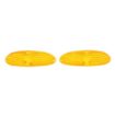 Picture of 1955 Full-Size Chevrolet Parking Light Lens, Amber, Sold as a Pair