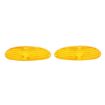 Picture of 1955 Full-Size Chevrolet Parking Light Lens, Amber, Sold as a Pair