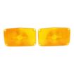 Picture of 1956 Full-Size Chevrolet Amber Parking Light Lens with Bowtie, Sold as a Pair
