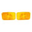 Picture of 1956 Full-Size Chevrolet Amber Parking Light Lens with Bowtie, Sold as a Pair