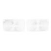Picture of 1956 Full-Size Chevrolet Clear Parking Light Lens with Bowtie, Sold as a Pair