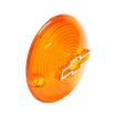 Picture of 1957 Full-Size Chevrolet Amber Parking Light Lens with Chrome Bowtie Pair