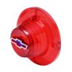 Picture of 1962 Full-Size Chevrolet Red Tail Light Lens with Blue Bowtie Trim Included Each