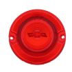 Picture of 1963 Full-Size Chevrolet Red Tail Light Lens with Red Bowtie, Sold as Each