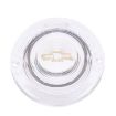 Picture of 1963 Full-Size Chevrolet Clear Tail Light Lens with Clear Bowtie Trim, Each