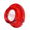Picture of 1964 Full-Size Chevrolet Red Back Up Light Lens with Clear Bowtie, without Trim, Each