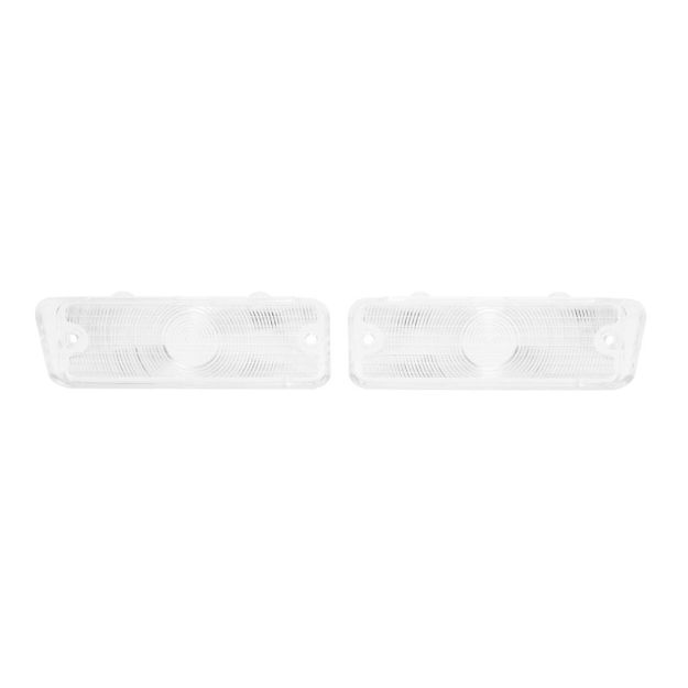 Picture of 1966 Full-Size Chevrolet Clear Parking Light Lens, Sold as a Pair