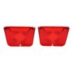 Picture of 1962-1964 Chevy II and Nova Red Back Up Light Lens, Sold as a Pair