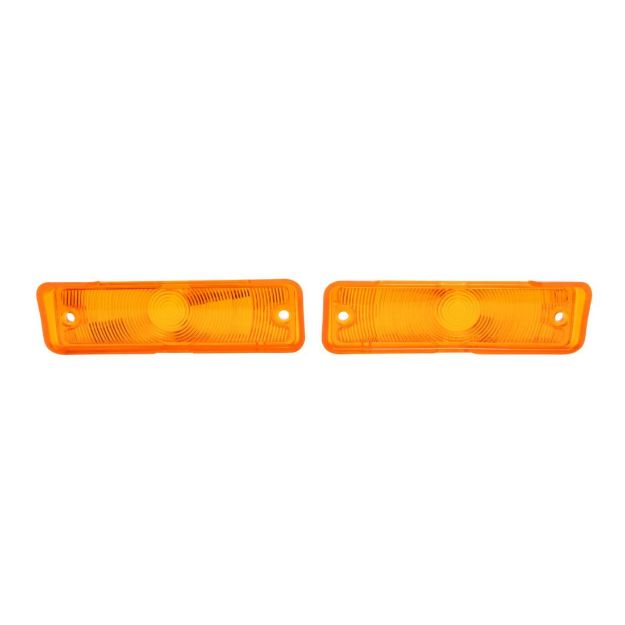 Picture of 1966-1967 Chevy II and Nova Parking Light Lens, Amber, Sold as a Pair