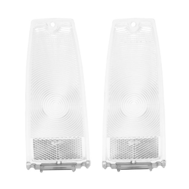 Picture of 1966-1967 Chevy II and Nova Clear Tail Light Lens, Sold as a Pair