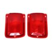 Picture of 1965 Chevelle Red Tail Light Lens without Chrome Trim, Sold as a Pair