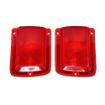 Picture of 1965 Chevelle Red Tail Light Lens without Chrome Trim, Sold as a Pair