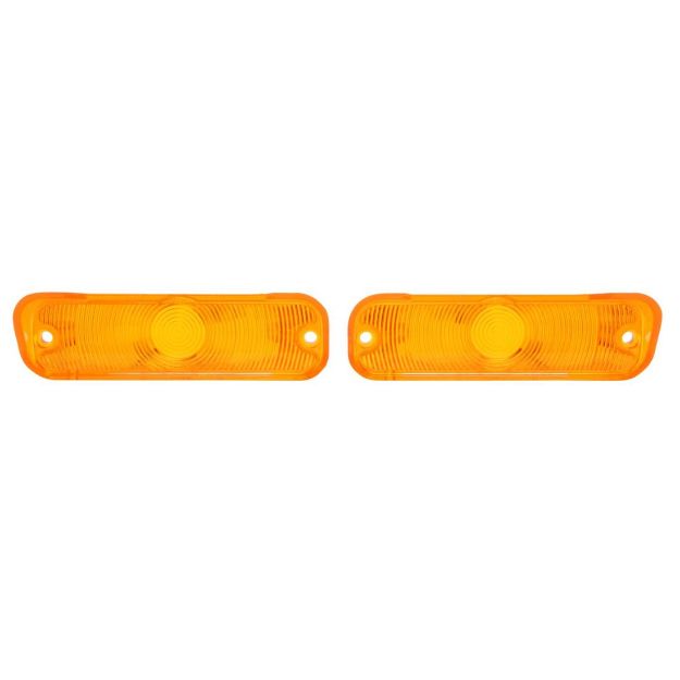Picture of 1965 Chevelle/El Camino Amber Parking Light Lens, Sold as a Pair