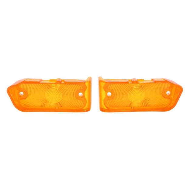 Picture of 1967 Parking Light Lens, Amber, Sold as a Pair