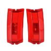 Picture of 1965 Chevelle Wagon/El Camino Red Outer Tail Light Lens, Sold as a Pair