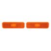Picture of 1974-1977 Camaro Driver/Passenger Dark Amber Front Marker Light Assembly Pair