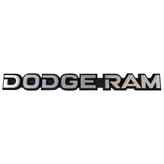 Picture of 1981-90 Dodge Truck Tailgate Emblem and Ramcharger Hatch Emblem