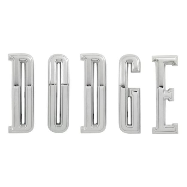 Picture of 1965 Dodge Coronet 2/4-Door Trunk Letters "DODGE", Sold as a Set