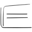 Picture of 1969-1970 Ford Mustang Base Window Ledge Molding Set
