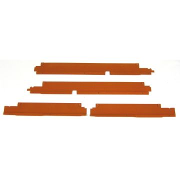 Show details for 1955-1957 Chevrolet Bel Air Base Rocker Panel Molding Access Hole Cover Picture of 1955-1957 Chevrolet Bel Air Base Rocker Panel Molding Access Hole Cover