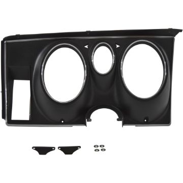 Show details for 1971-1973 Ford Mustang Base Instrument Panel Bezel Picture of 1971-1973 Ford Mustang Base Instrument Panel Bezel