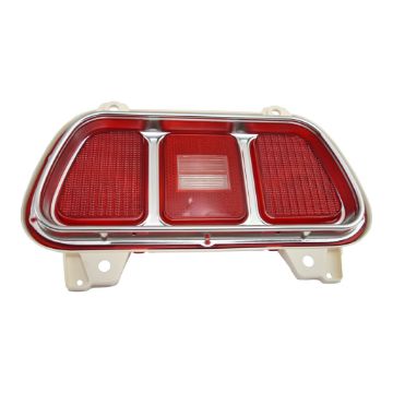Show details for 1971-1973 Ford Mustang Base Tail Light Lens Picture of 1971-1973 Ford Mustang Base Tail Light Lens