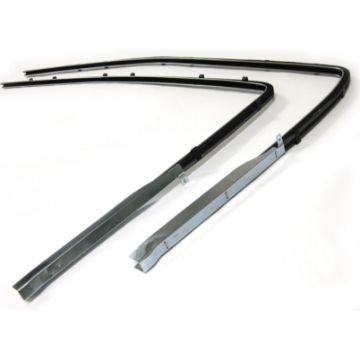 Show details for 1955-1957 Chevrolet Bel Air Base Quarter Window Glass Run Channel Picture of 1955-1957 Chevrolet Bel Air Base Quarter Window Glass Run Channel