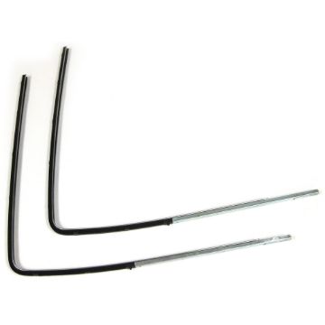 Show details for 1955-1957 Chevrolet Bel Air Base Door Window Glass Run Channel Picture of 1955-1957 Chevrolet Bel Air Base Door Window Glass Run Channel